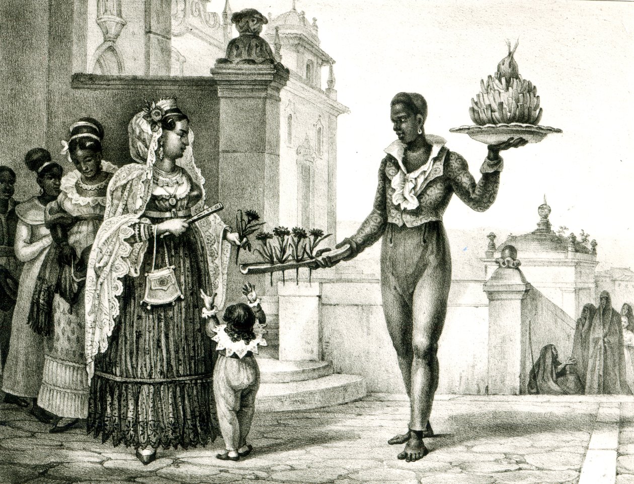 Flower Seller Outside a Church Door, from 