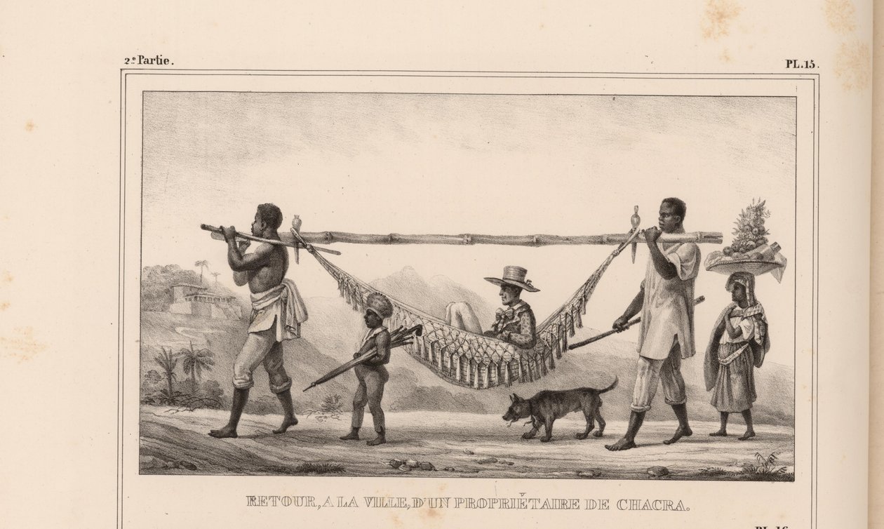 Return to the City of a Chacra Owner, 1835 by Jean Baptiste Debret