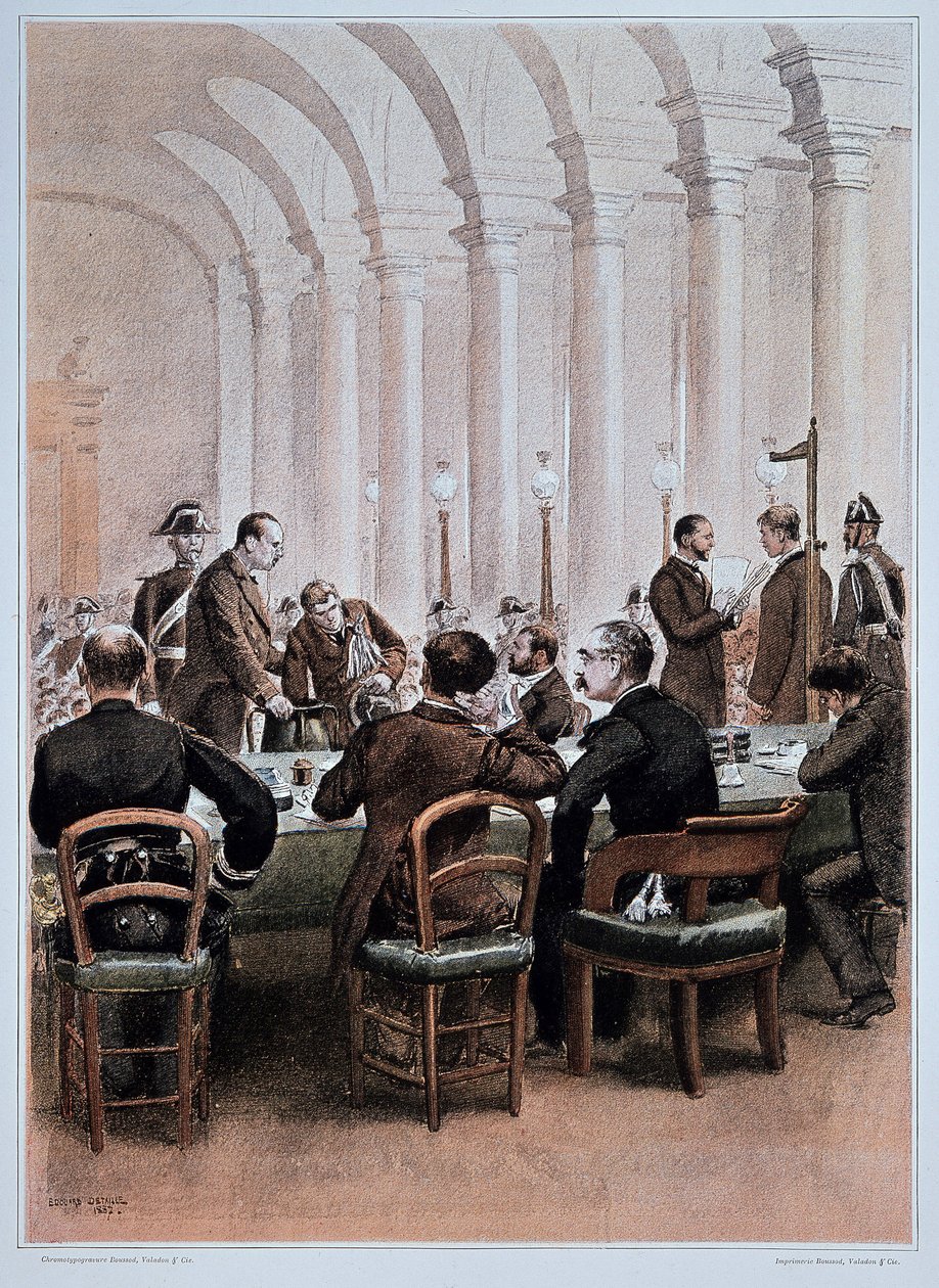 The draw - Paris, Salle Saint-Jean in “L
