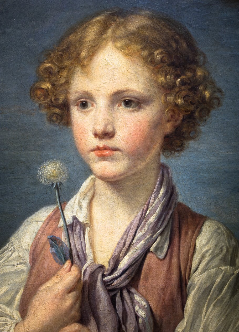 A Young Shepherd by Jean-Baptiste Greuze