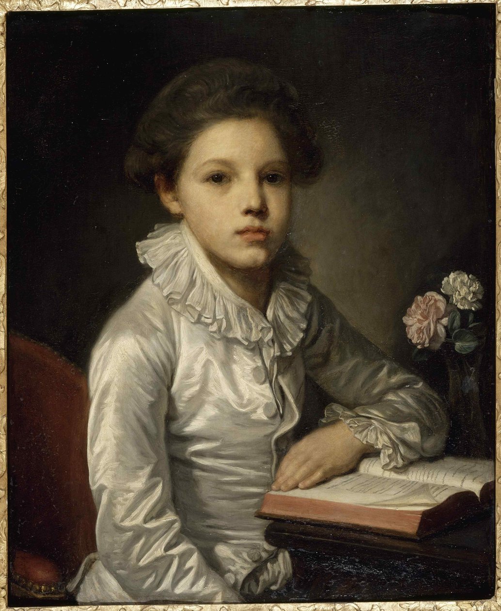 Charles Étienne de Bourgevin Vialart de Saint-Morys as Child by Jean Baptiste Greuze