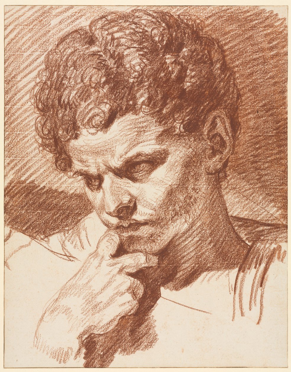Head of Caracalla by Jean Baptiste Greuze