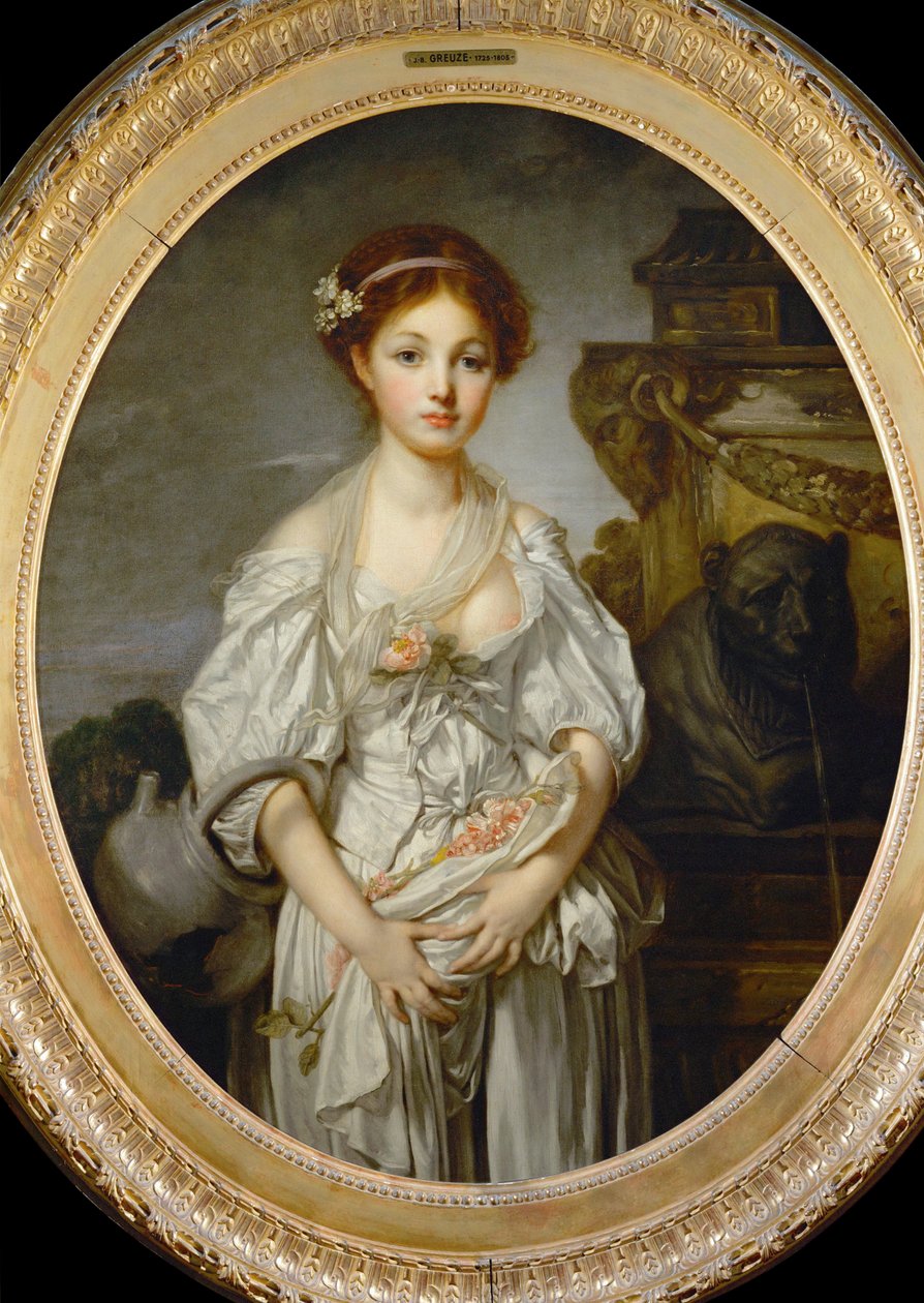The Broken Jug by Jean Baptiste Greuze