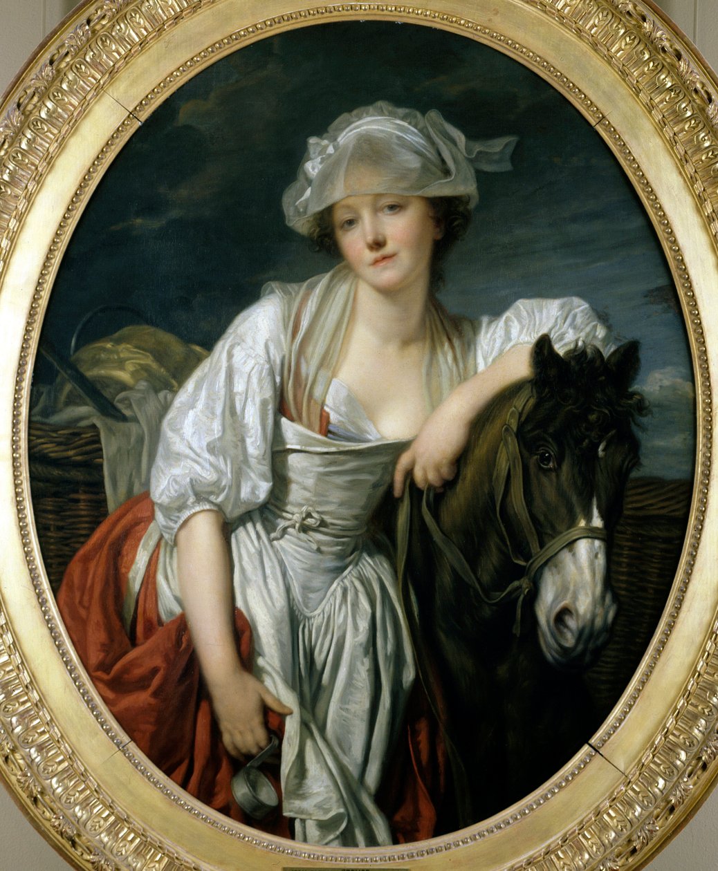 The Milkmaid by Jean Baptiste Greuze
