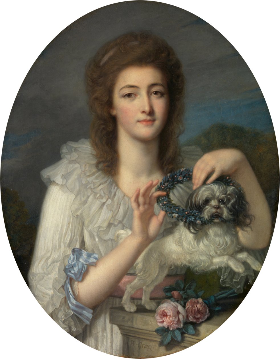 Princess Varvara Nikolaevna Gagarina (1762–1802) by Jean Baptiste Greuze