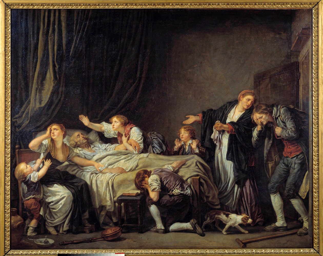 The Punished Son by Jean Baptiste Greuze