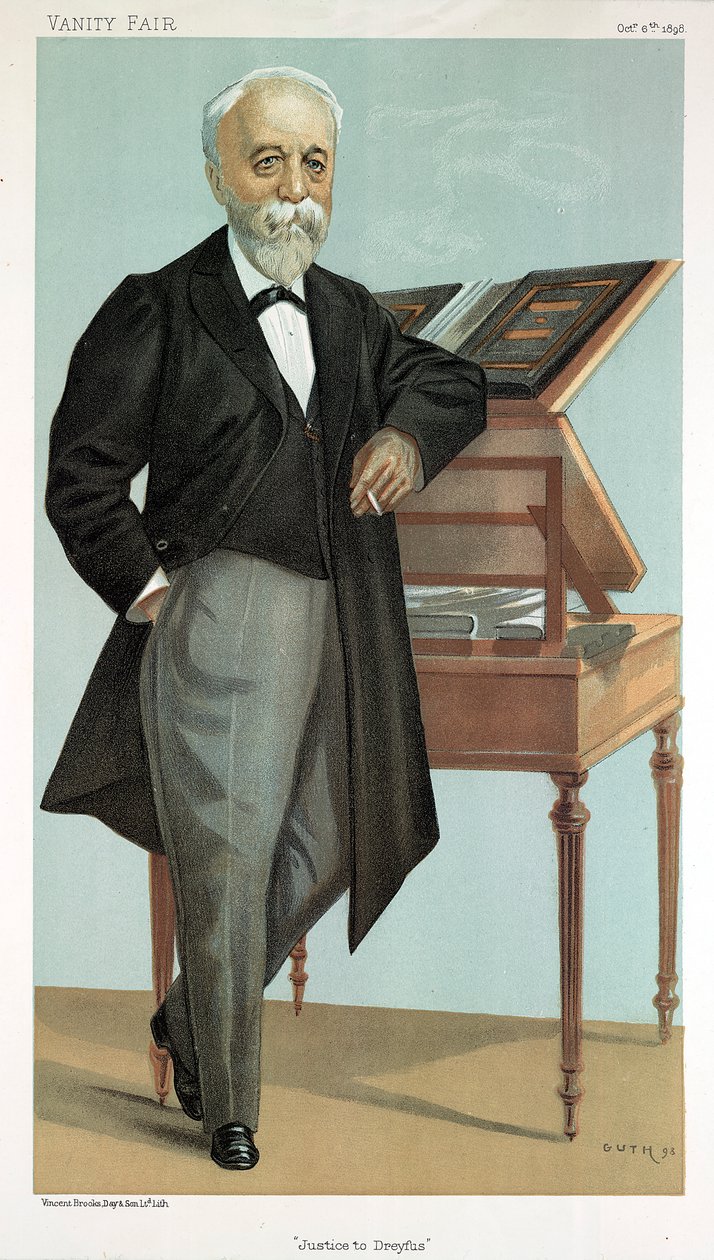 Justice to Dreyfus, 1898 by Jean Baptiste Guth