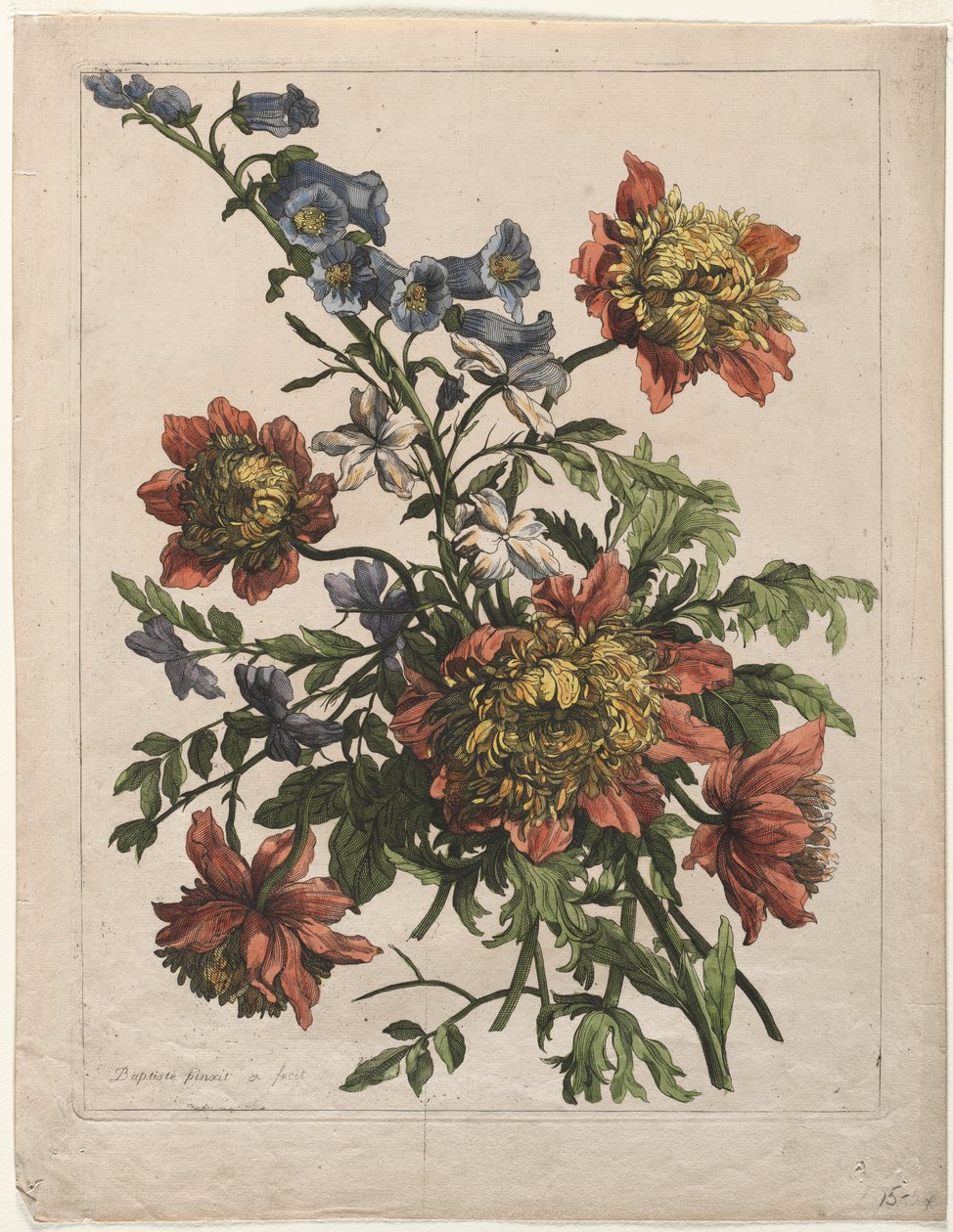 Bouquet by Jean Baptiste I Monnoyer