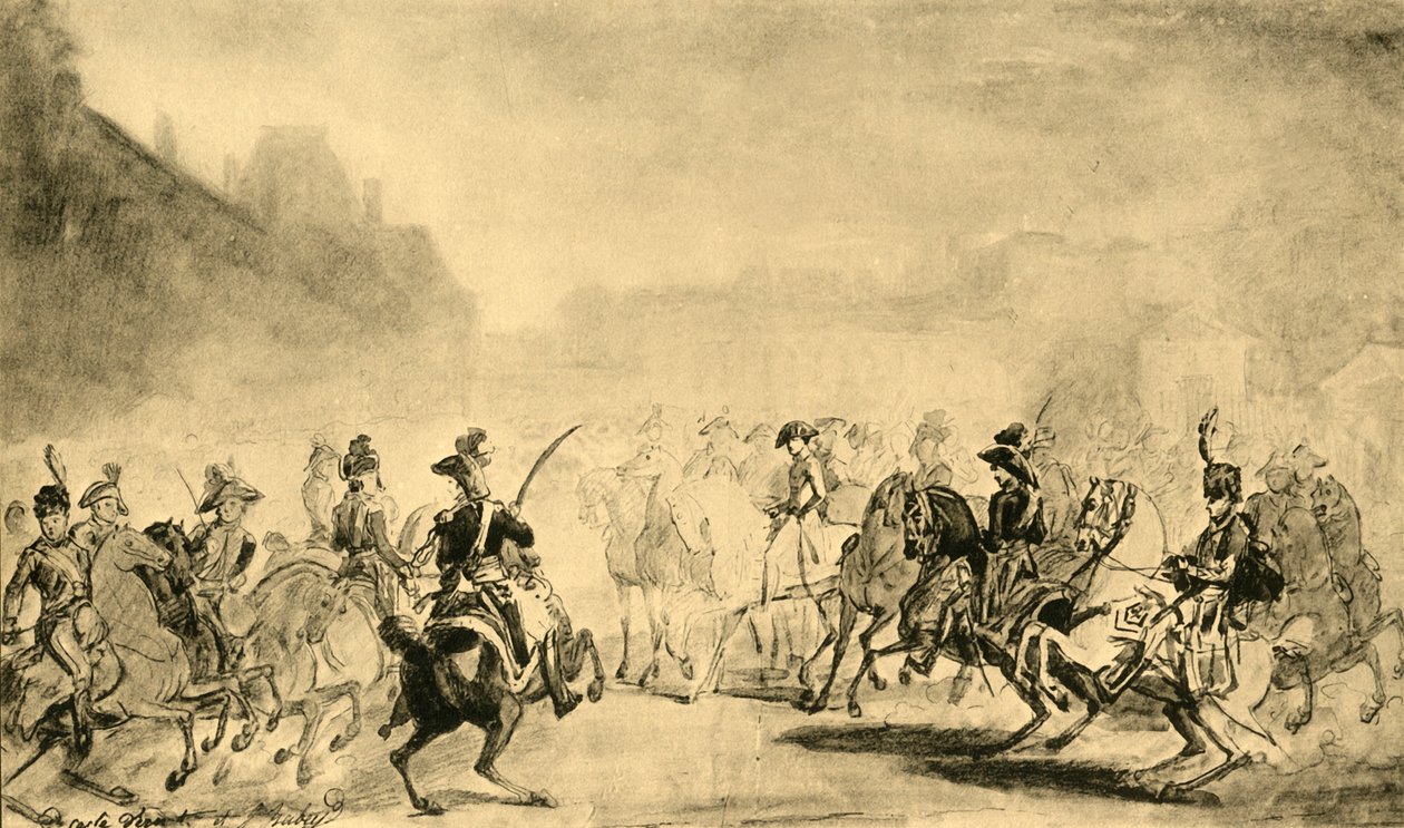 Revue du Quintidi, 1800 or 1801, 1921 by Jean Baptiste Isabey