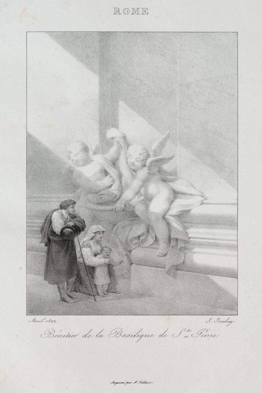 Voyage to Italy in 1822 by Jean Baptiste Isabey