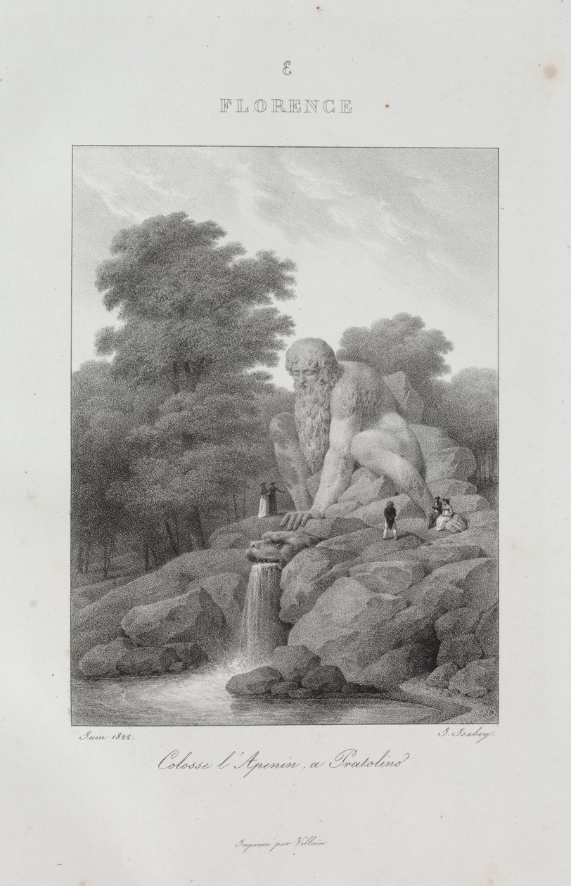 Voyage to Italy in 1822 by Jean Baptiste Isabey