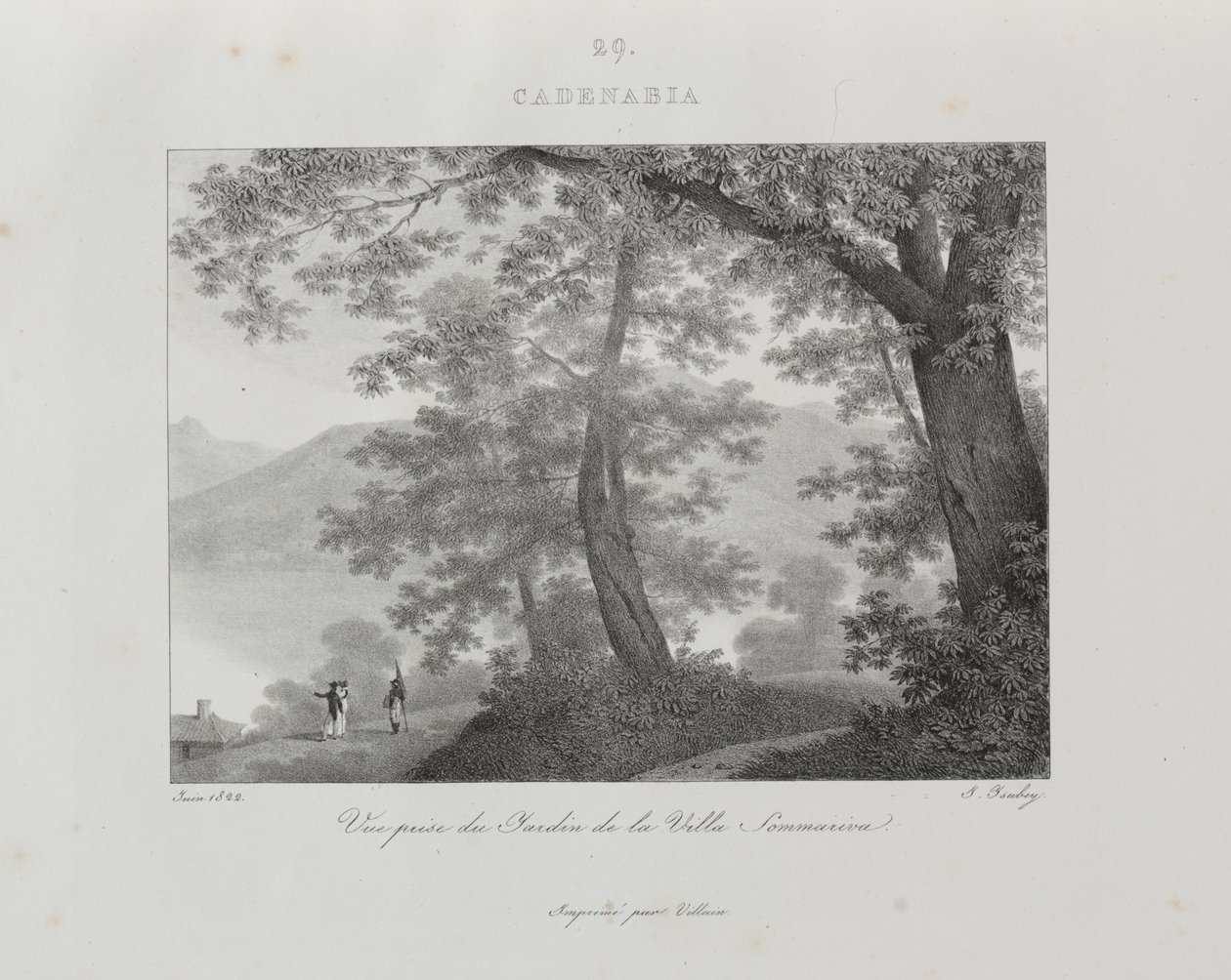 Voyage to Italy in 1822 by Jean Baptiste Isabey