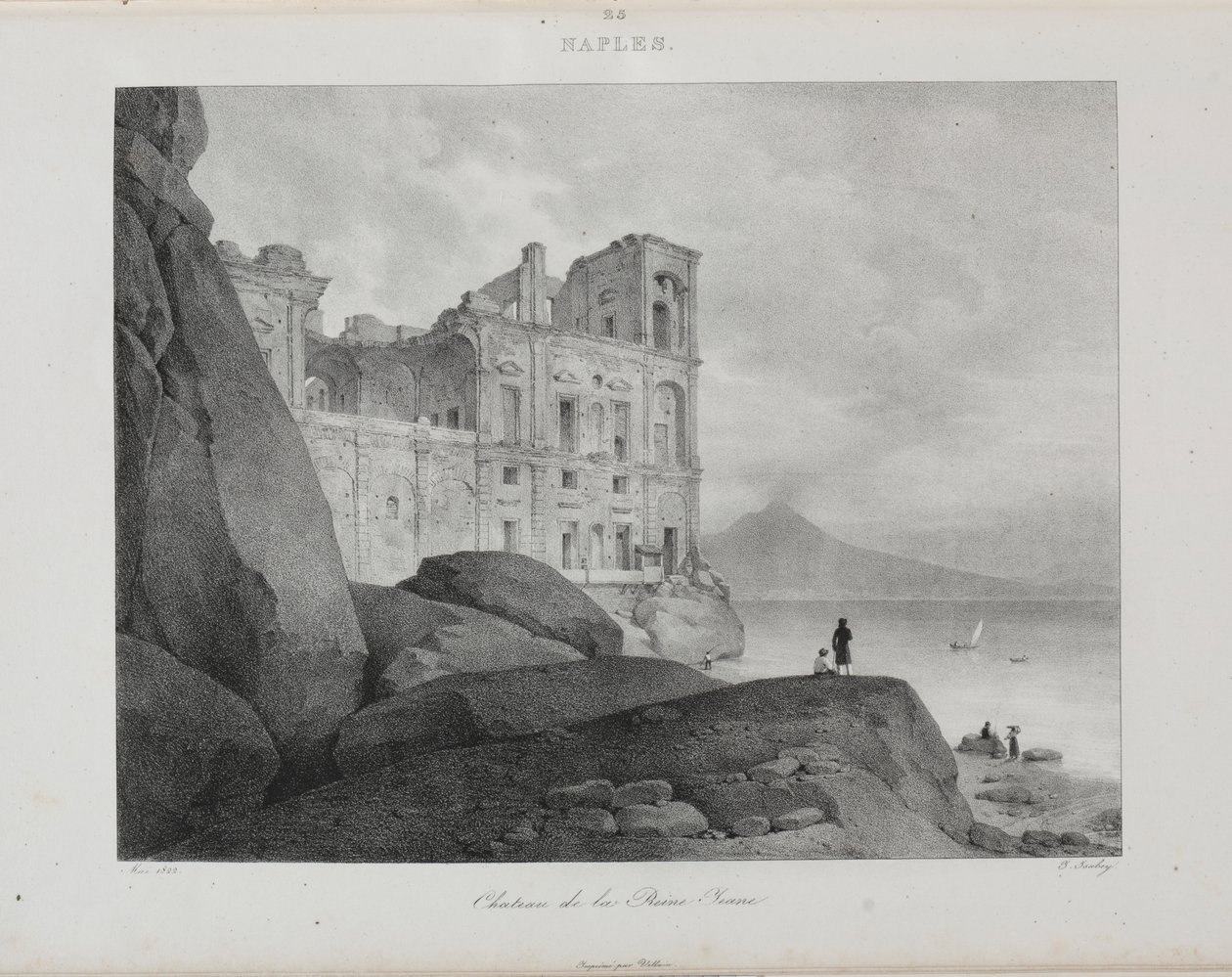 Journey to Italy in 1822 by Jean Baptiste Isabey
