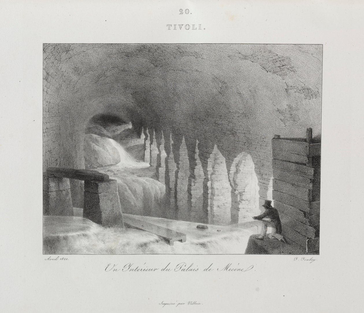 Voyage en Italie en 1822 by Jean Baptiste Isabey