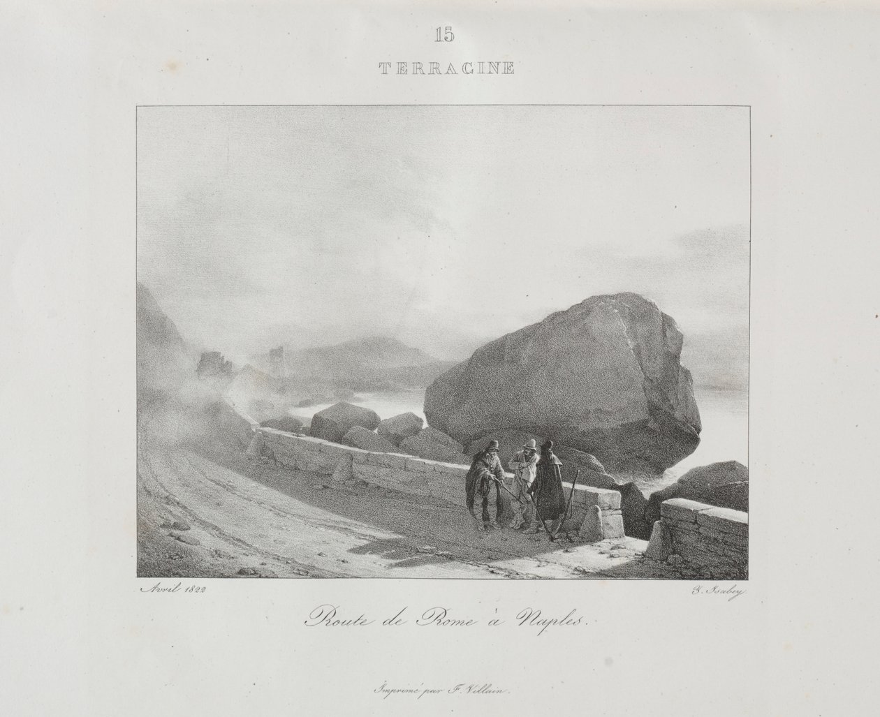 Voyage en Italie en 1822 by Jean Baptiste Isabey