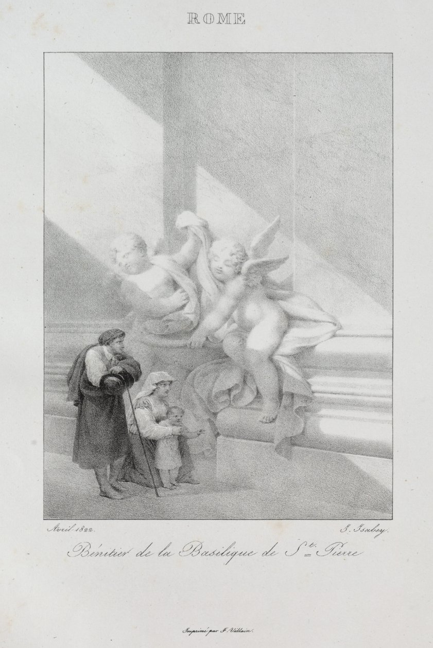 Voyage en Italie en 1822 by Jean Baptiste Isabey