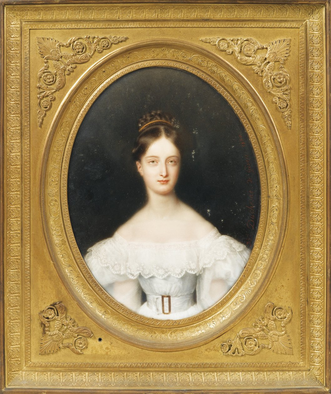 Princess Clémentine of Orléans, Princess of Saxe-Coburg and Gotha by Jean Baptiste Joseph Duchesne