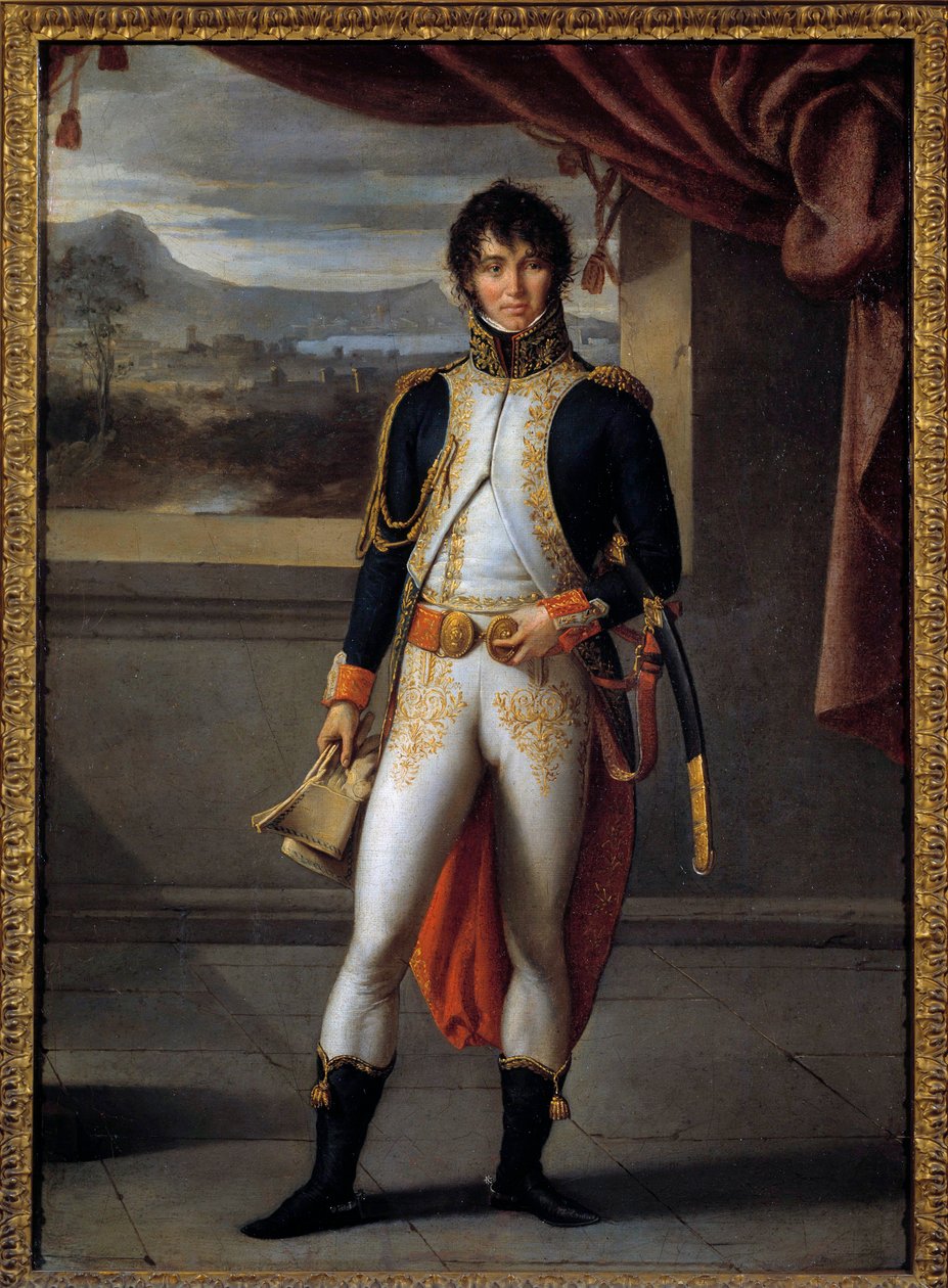 Full-length Portrait of Joachim Murat, Marshal of France by Jean Baptiste Joseph Wicar