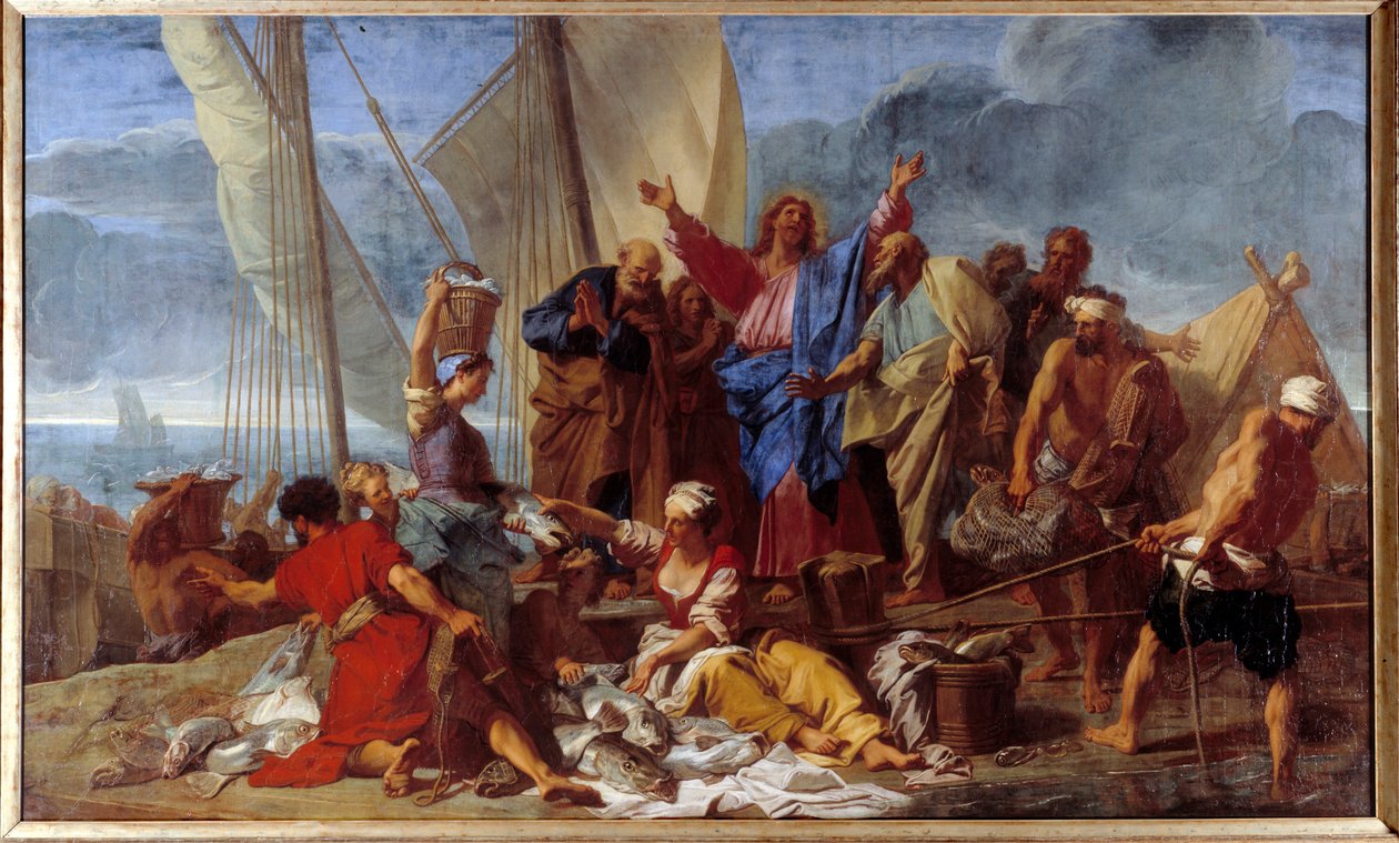 The Miraculous Catch by Jean Baptiste Jouvenet