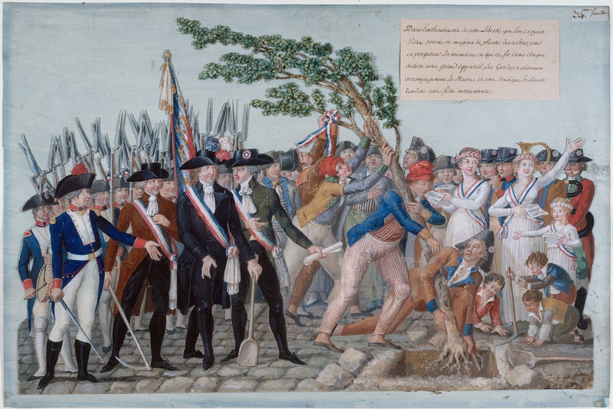 Liberty Tree 1789 by Jean Baptiste Lesueur