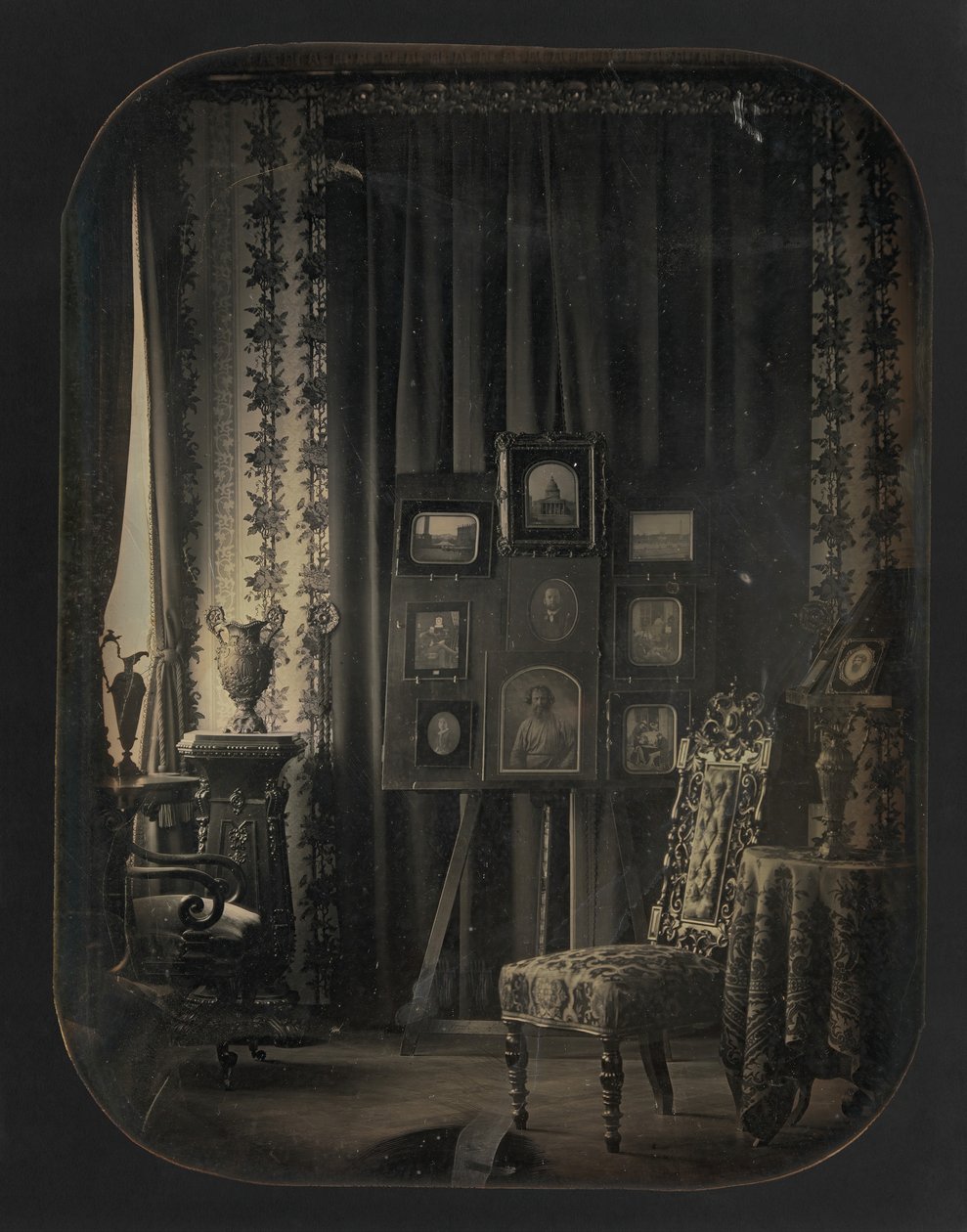 The Salon of Baron Gros, 1850-57 by Jean Baptiste Louis Gros