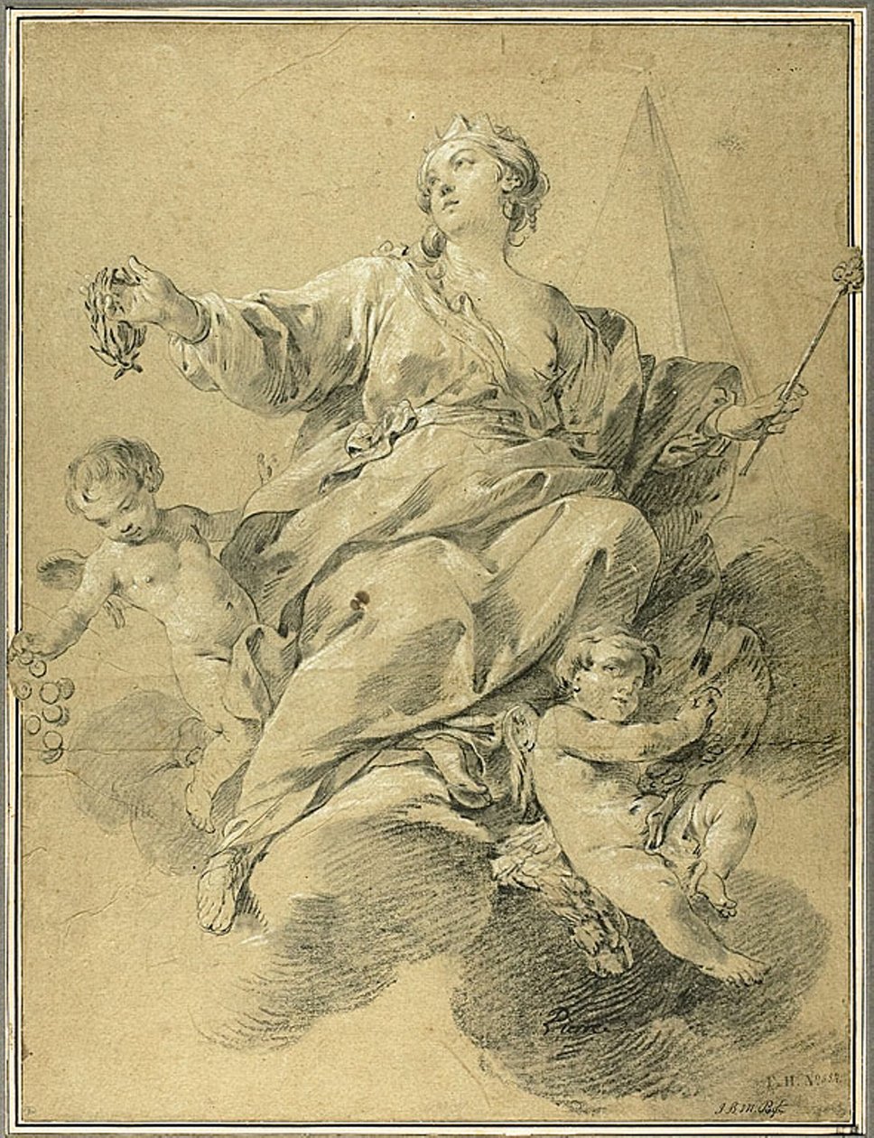 Allegory of Victory by Jean Baptiste Marie Pierre