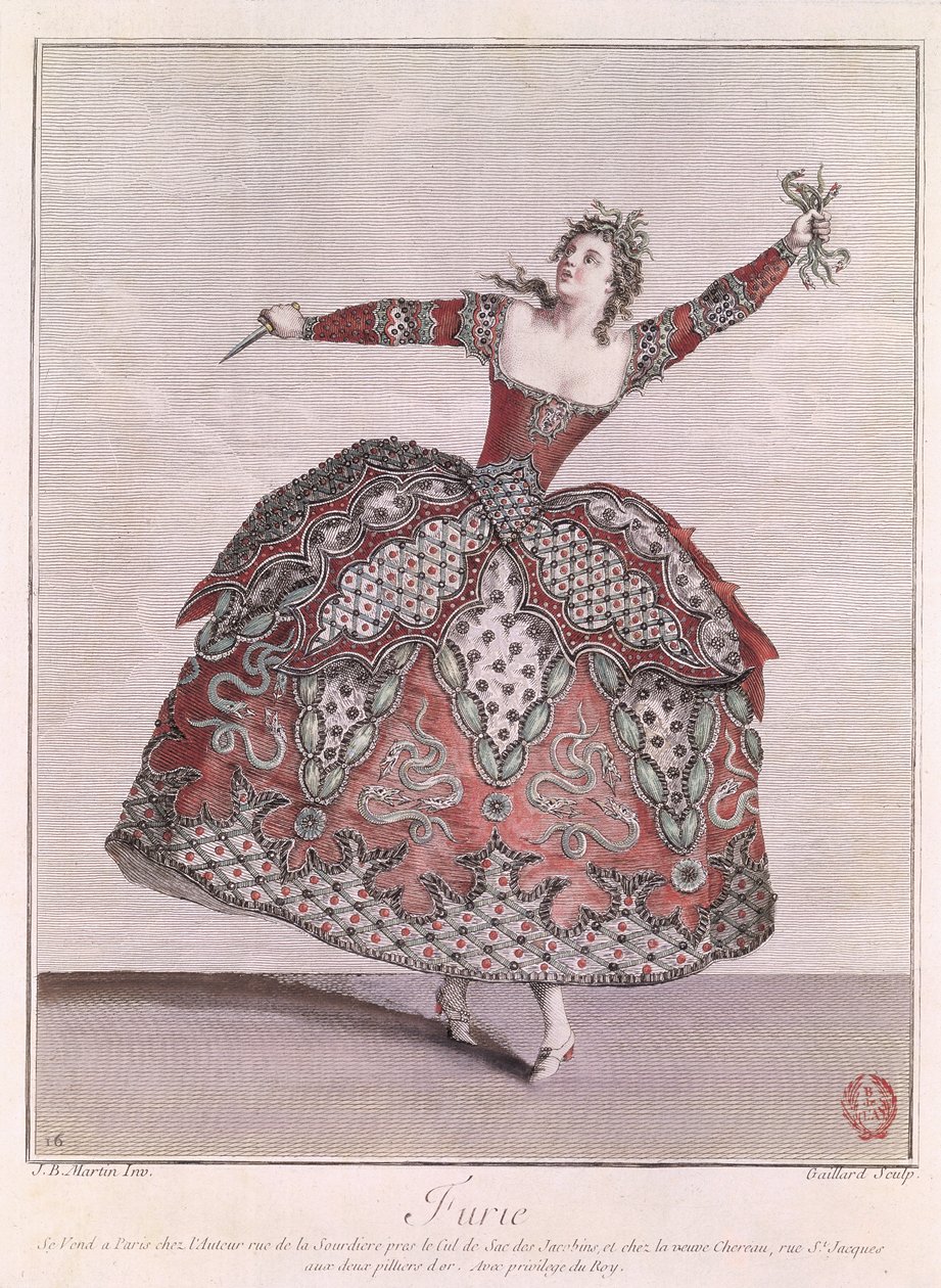 Costume Design for a Fury in 