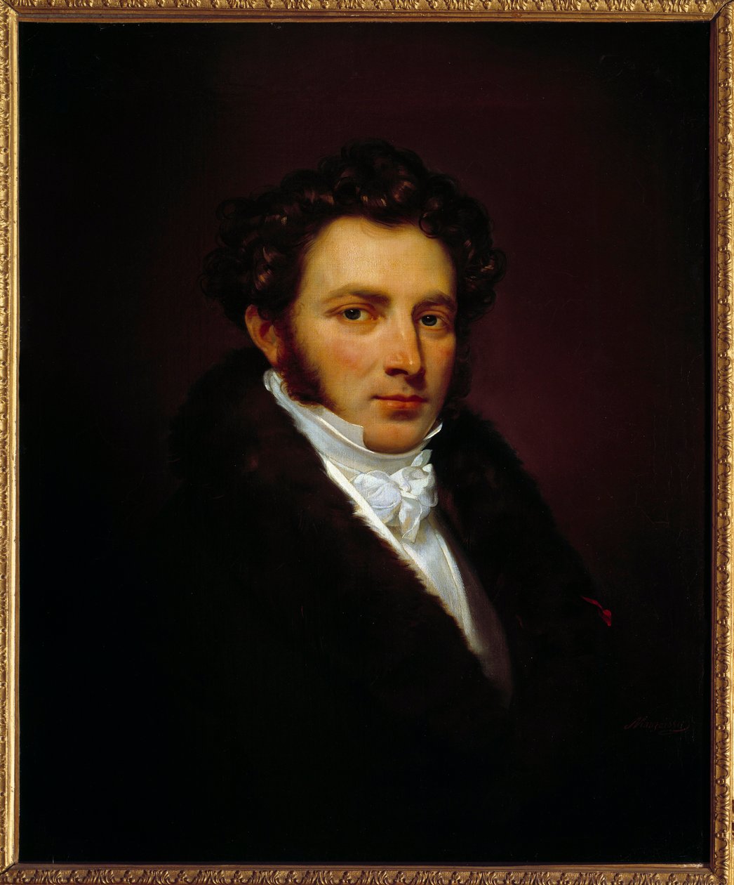 Portrait of Count Louis Marchand, First Valet of Napoleon I by Jean Baptiste Mauzaisse