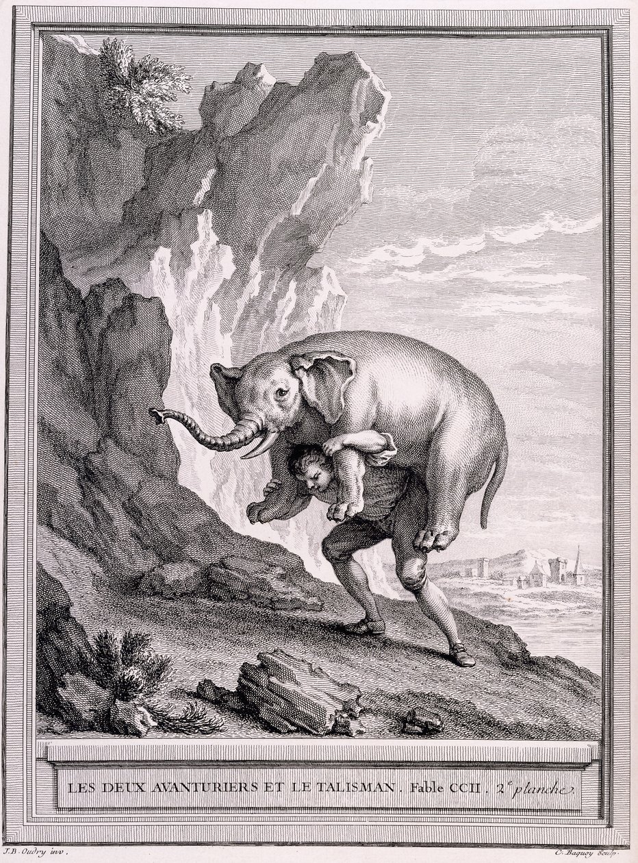 The Two Adventurers and the Talisman by Jean Baptiste Oudry