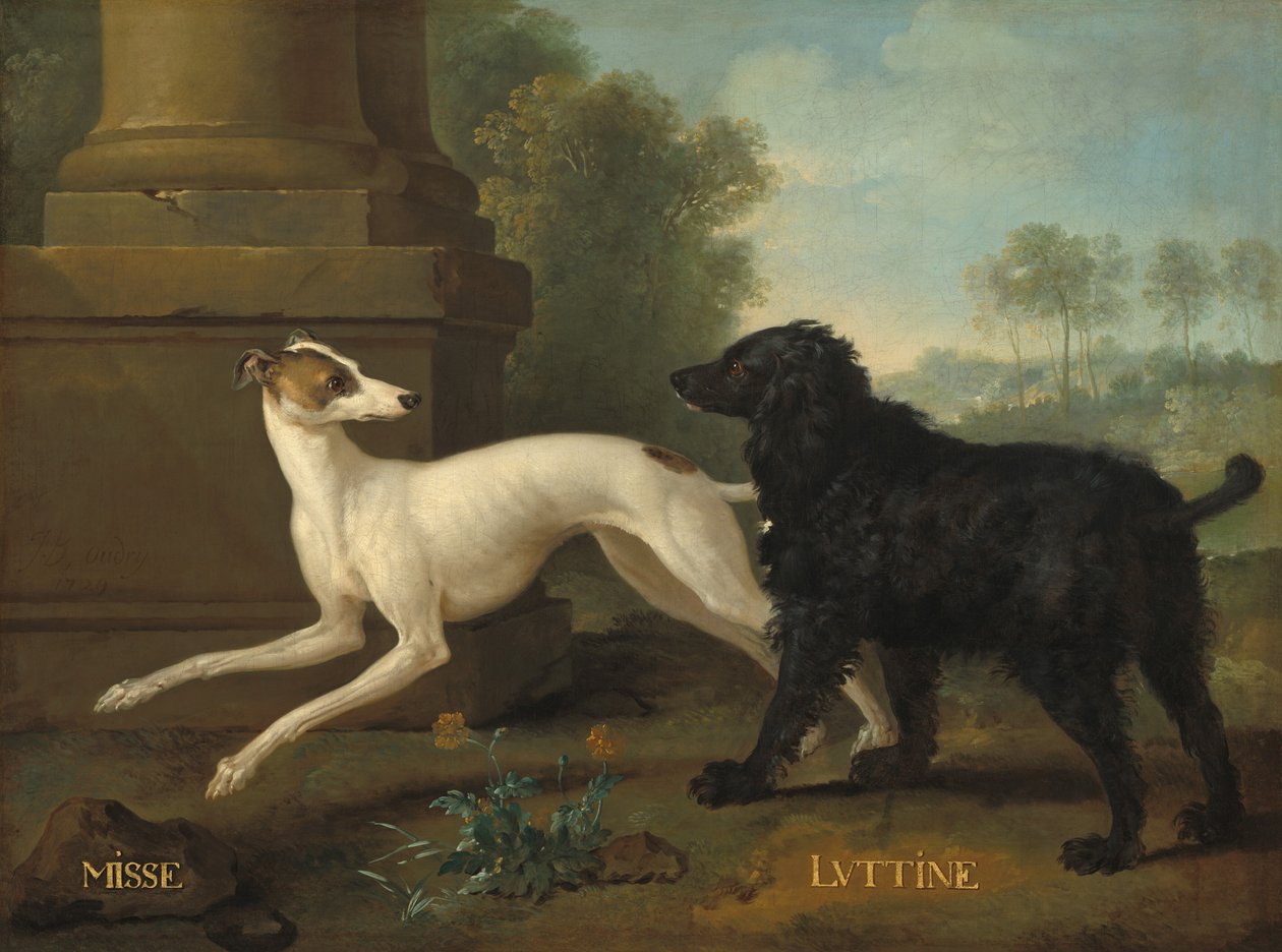 Misse and Luttine by Jean Baptiste Oudry