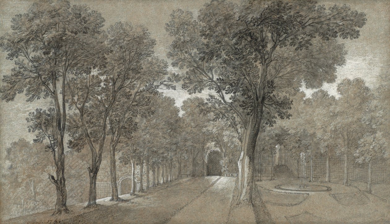 View of the Park at Arcueil by Jean Baptiste Oudry