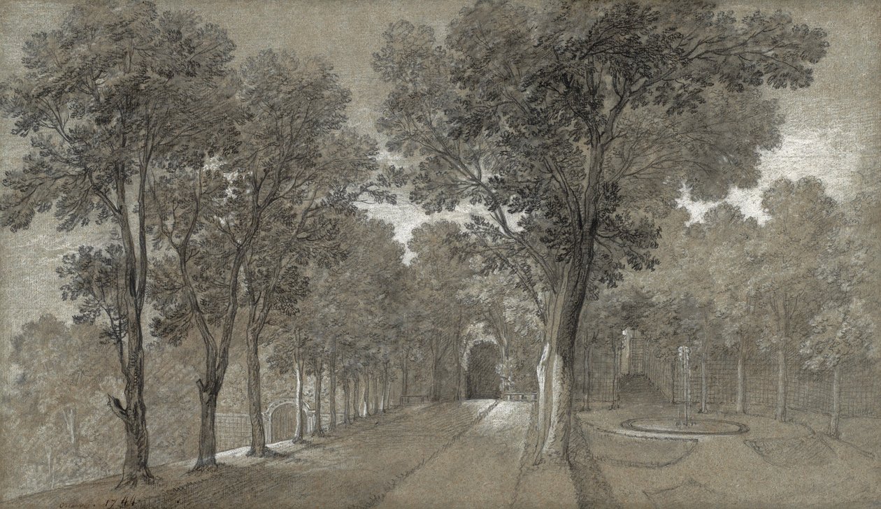View of the Park at Arcueil by Jean Baptiste Oudry