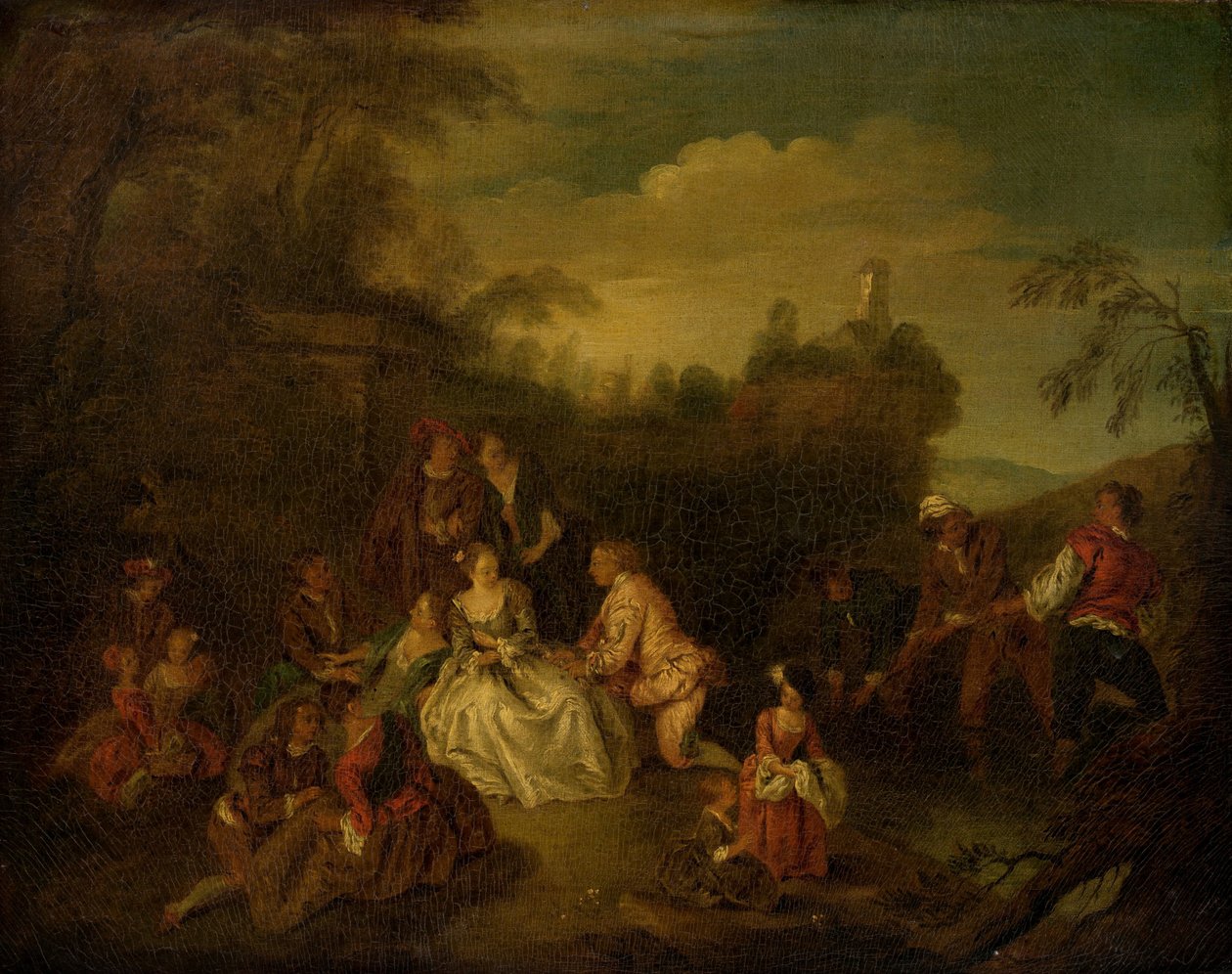 The Gift of the Fishermen by Jean Baptiste Pater