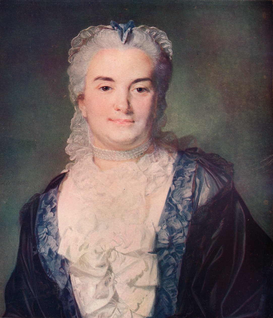 Madame Chevotet, 1751 by Jean Baptiste Perronneau