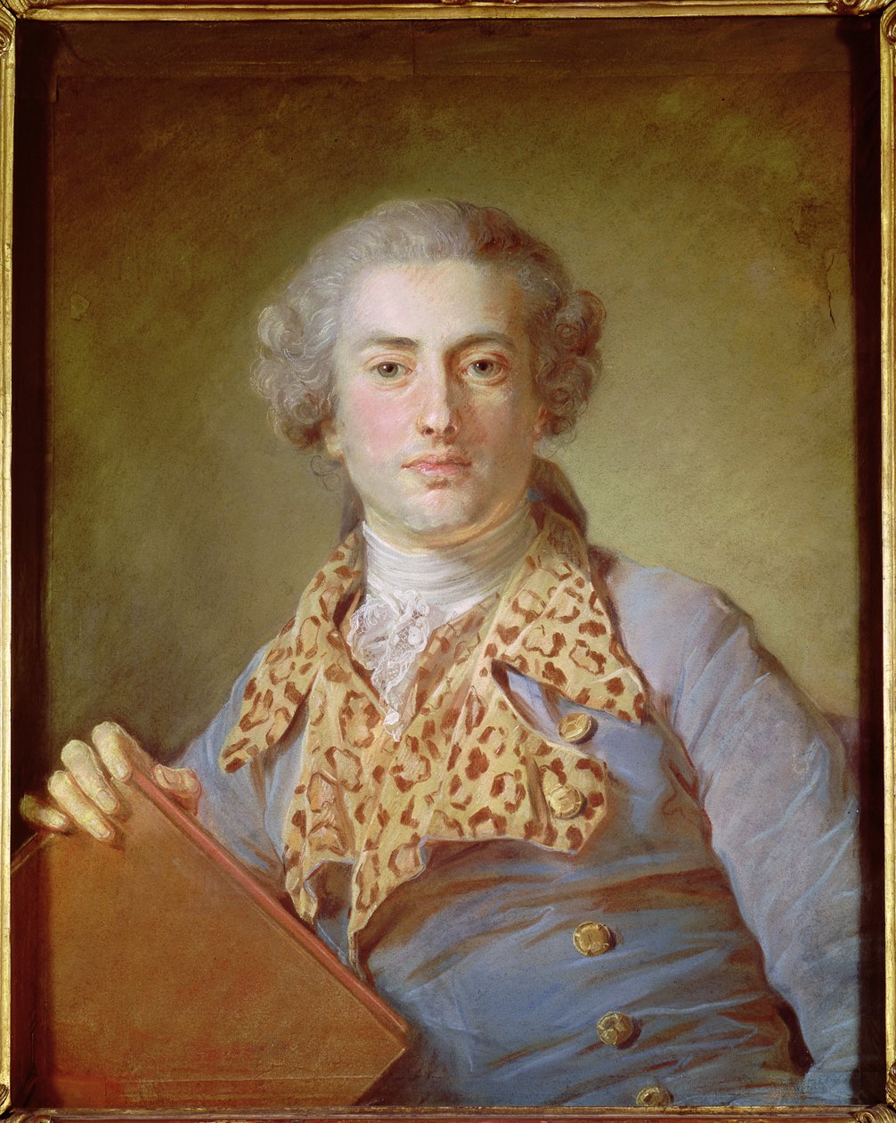 Portrait of Jean-Georges Noverre, 1764 by Jean Baptiste Perronneau