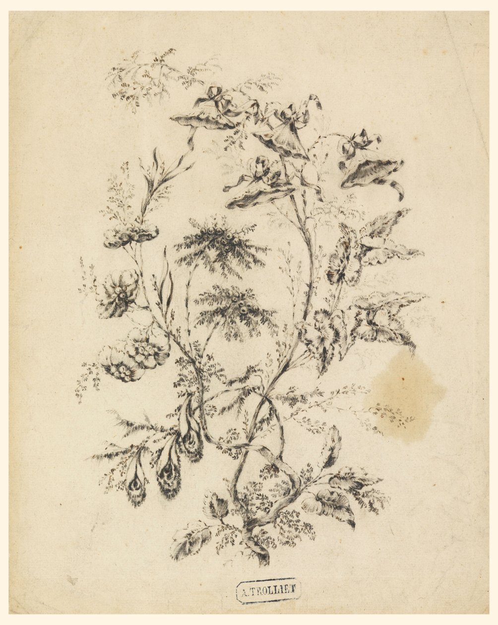 Bough of a Fantastic Tree, 1775–1800 by Jean Baptiste Pillement