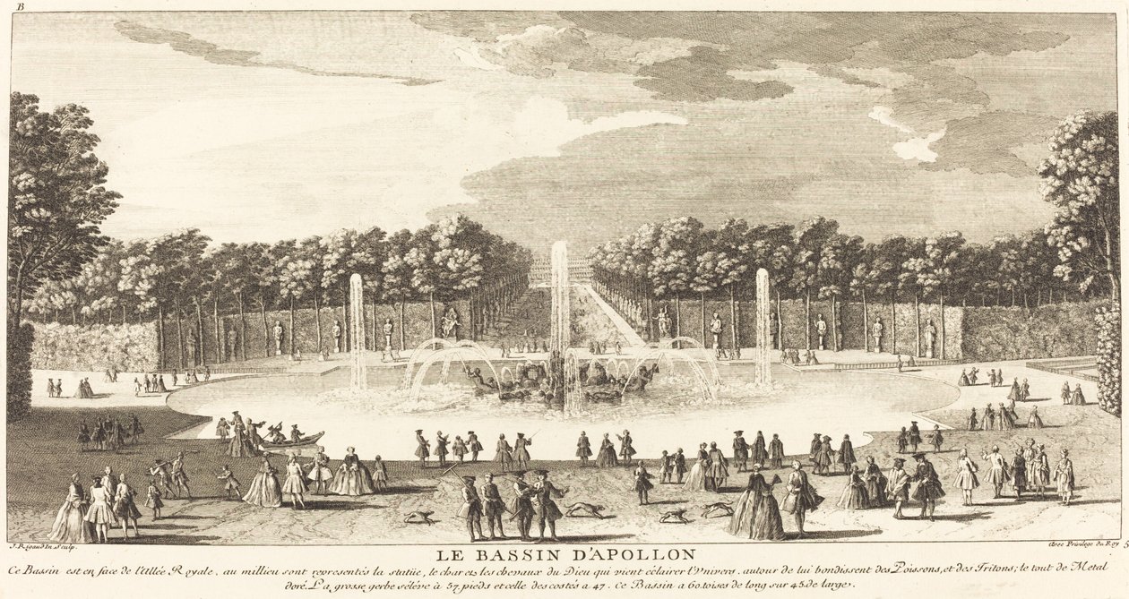 The Apollo Basin by Jean Baptiste Rigaud