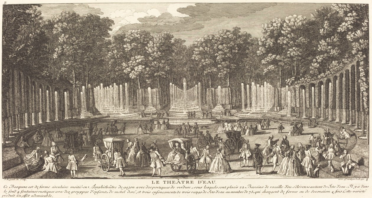 The Water Theatre by Jean Baptiste Rigaud