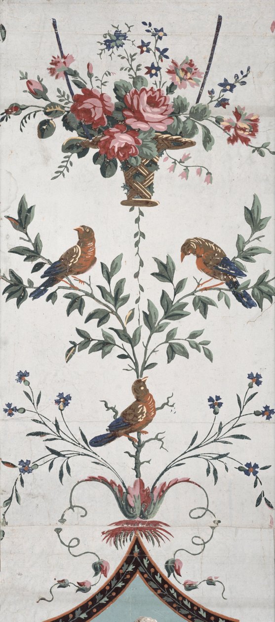 Arabesque Wallpaper Design (detail) by Jean Baptiste Réveillon