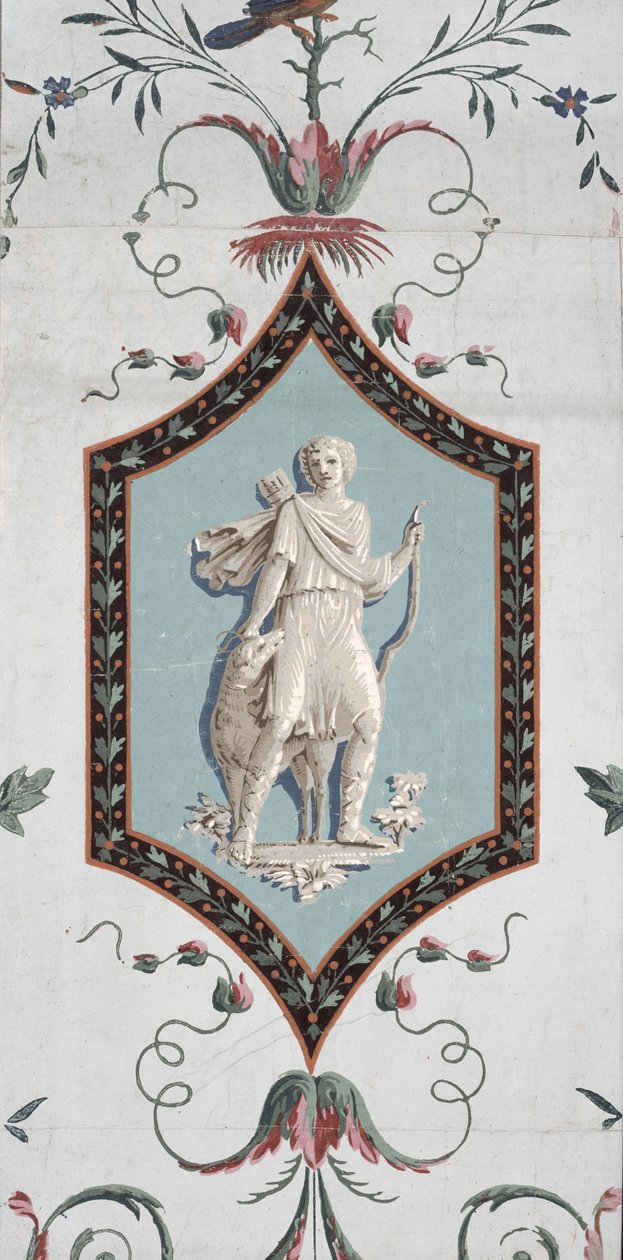 Arabesque Wallpaper Design (detail) by Jean Baptiste Réveillon