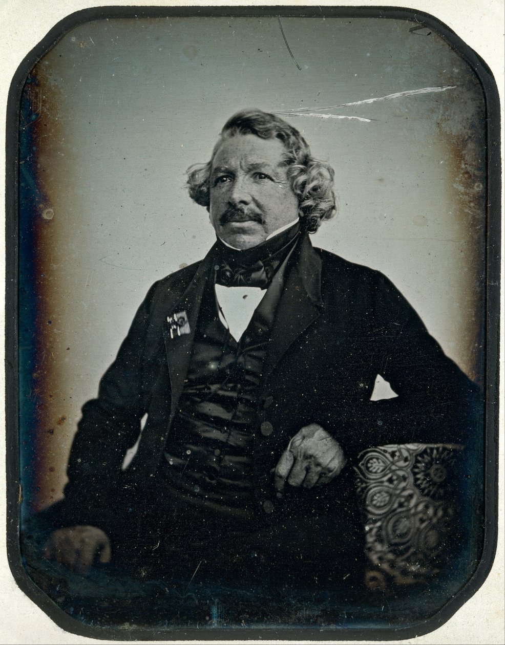 Louis Jacques Mande Daguerre by Jean Baptiste Sabatier Blot