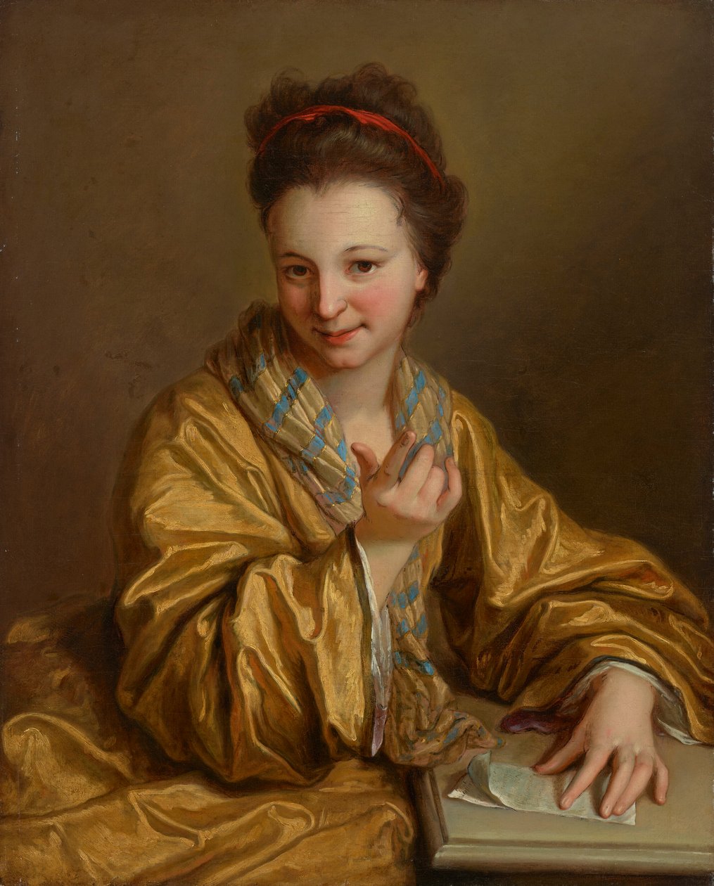 The Threatening Woman by Jean Baptiste Santerre