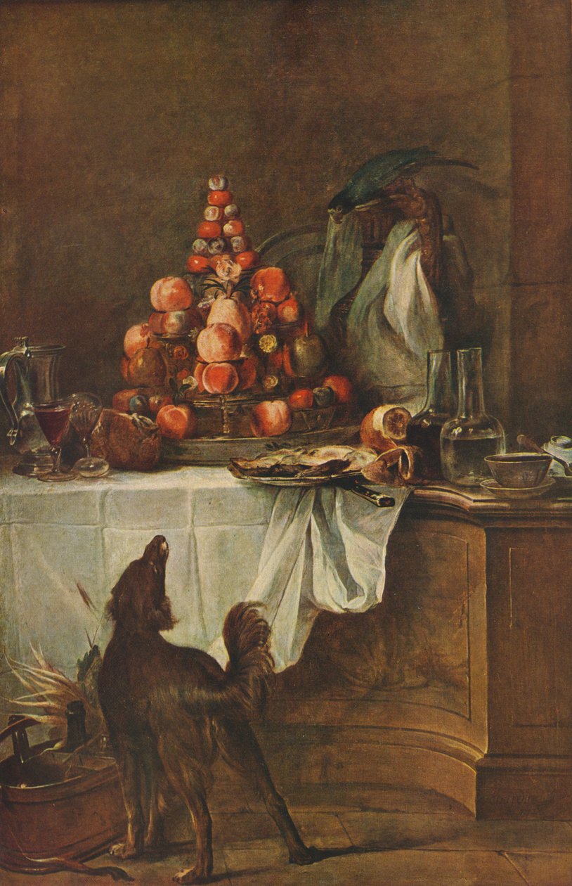 Nature Morte par Chardin, 1728, 1939 by Jean Baptiste Simeon Chardin