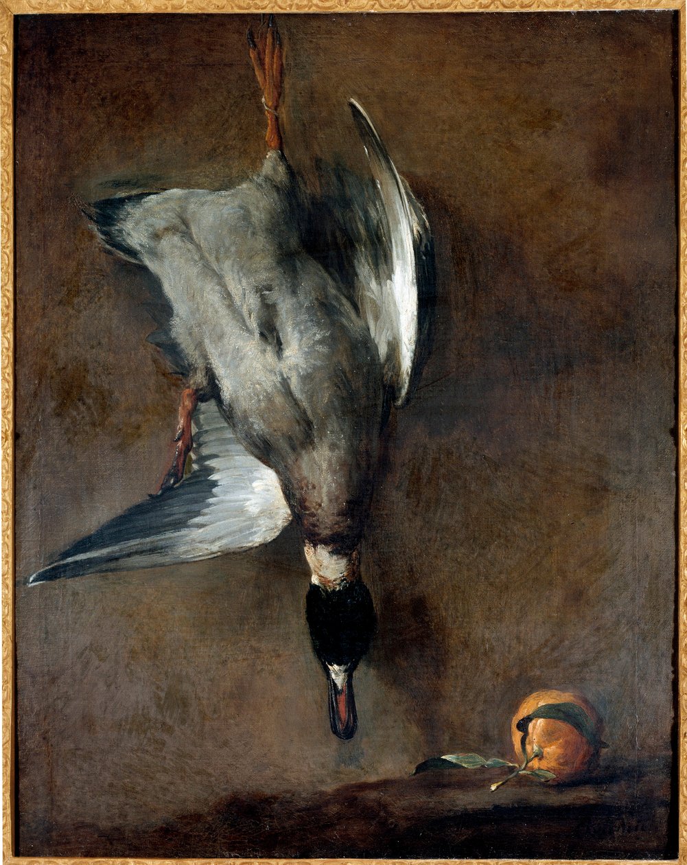 The Dead Duck by Jean-Baptiste Simeon Chardin