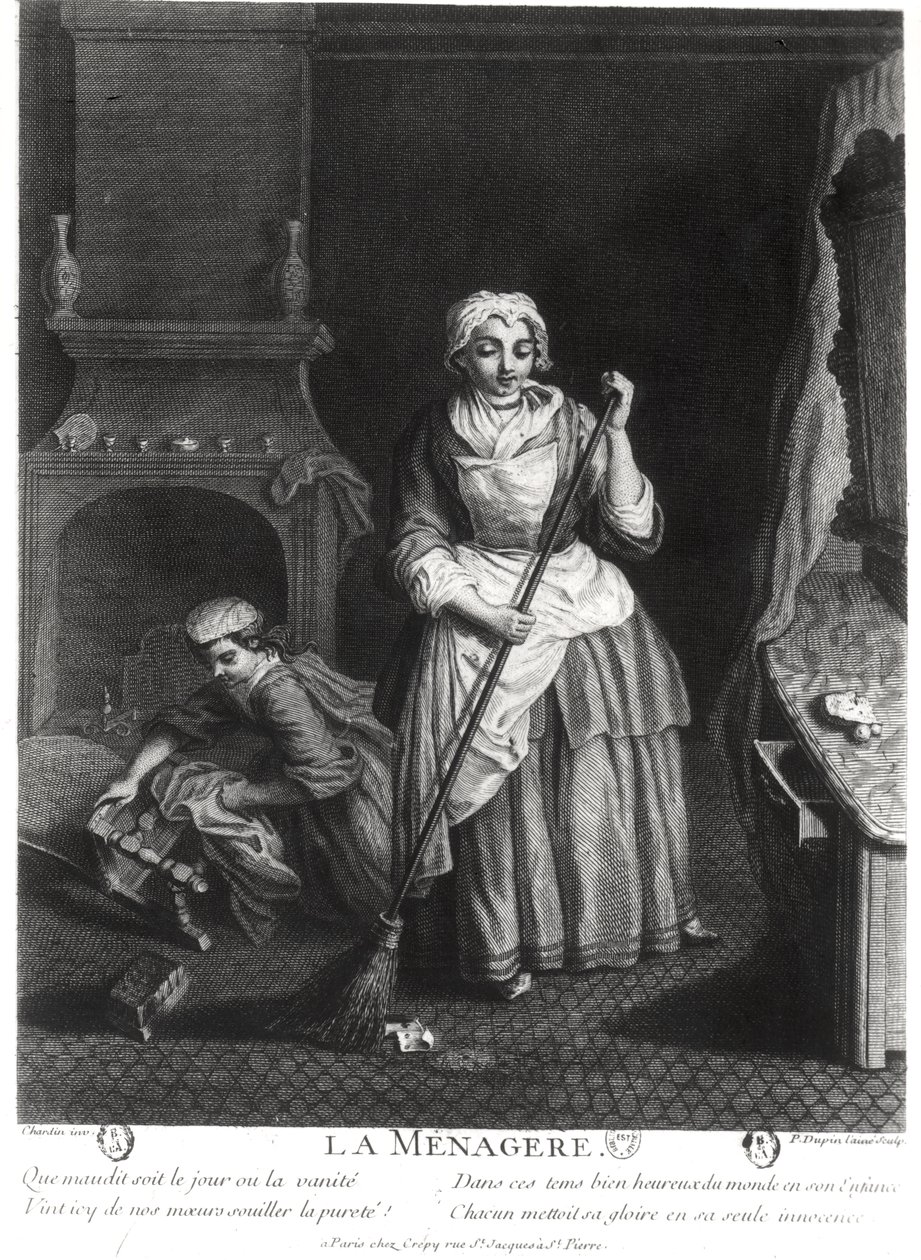 The Housekeeper by Jean Baptiste Simeon Chardin