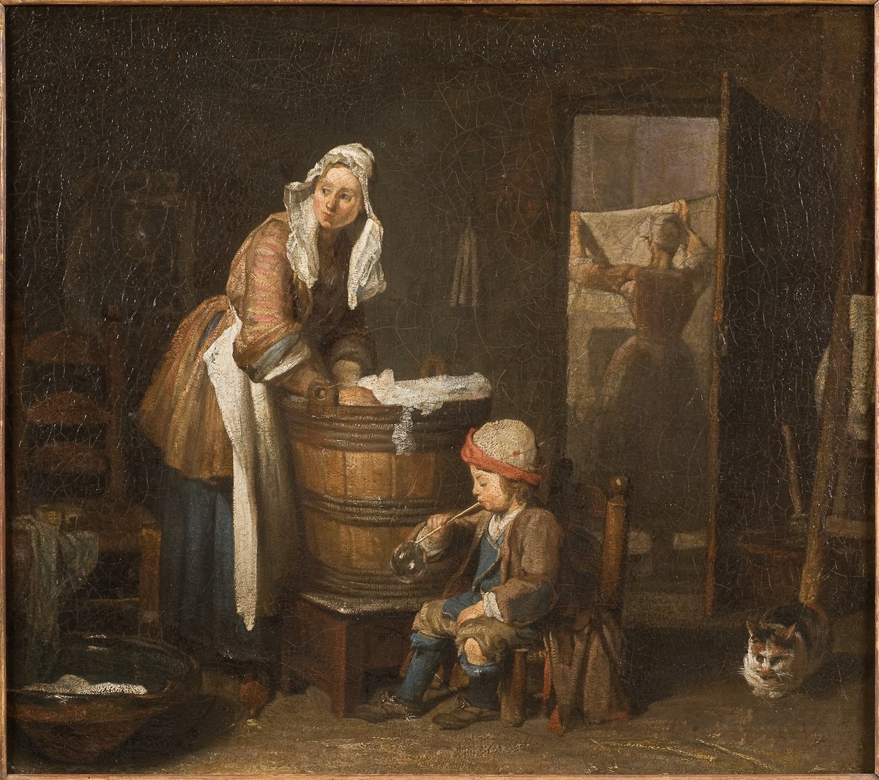 The Washerwoman by Jean Baptiste Simeon Chardin
