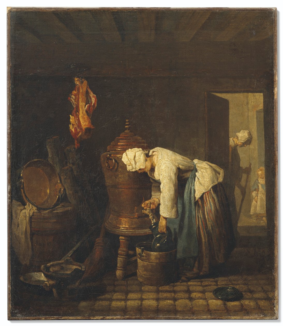 The Fountain by Jean Baptiste Simeon Chardin