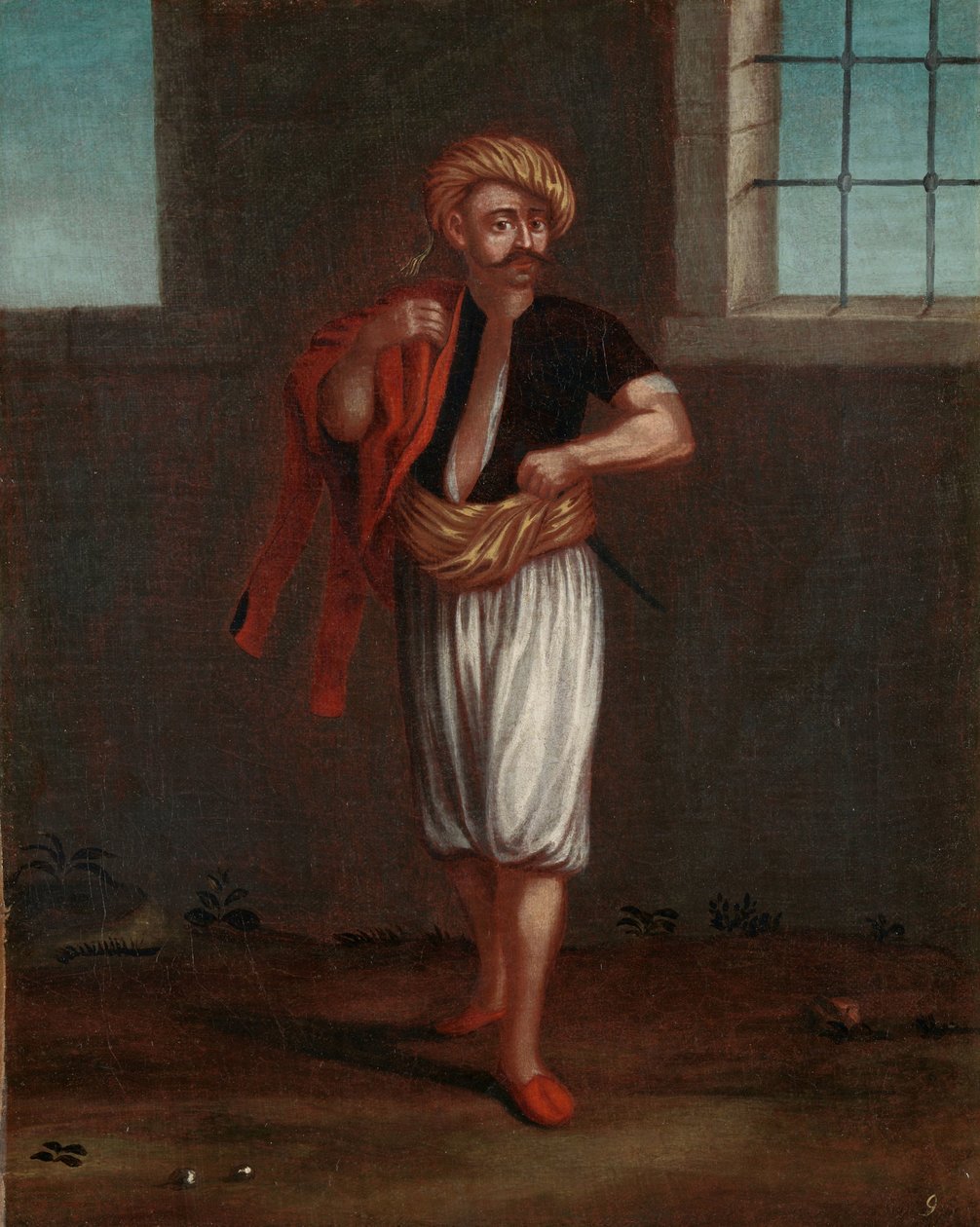 An Albanian Sailor by Jean Baptiste Vanmour (workshop of)