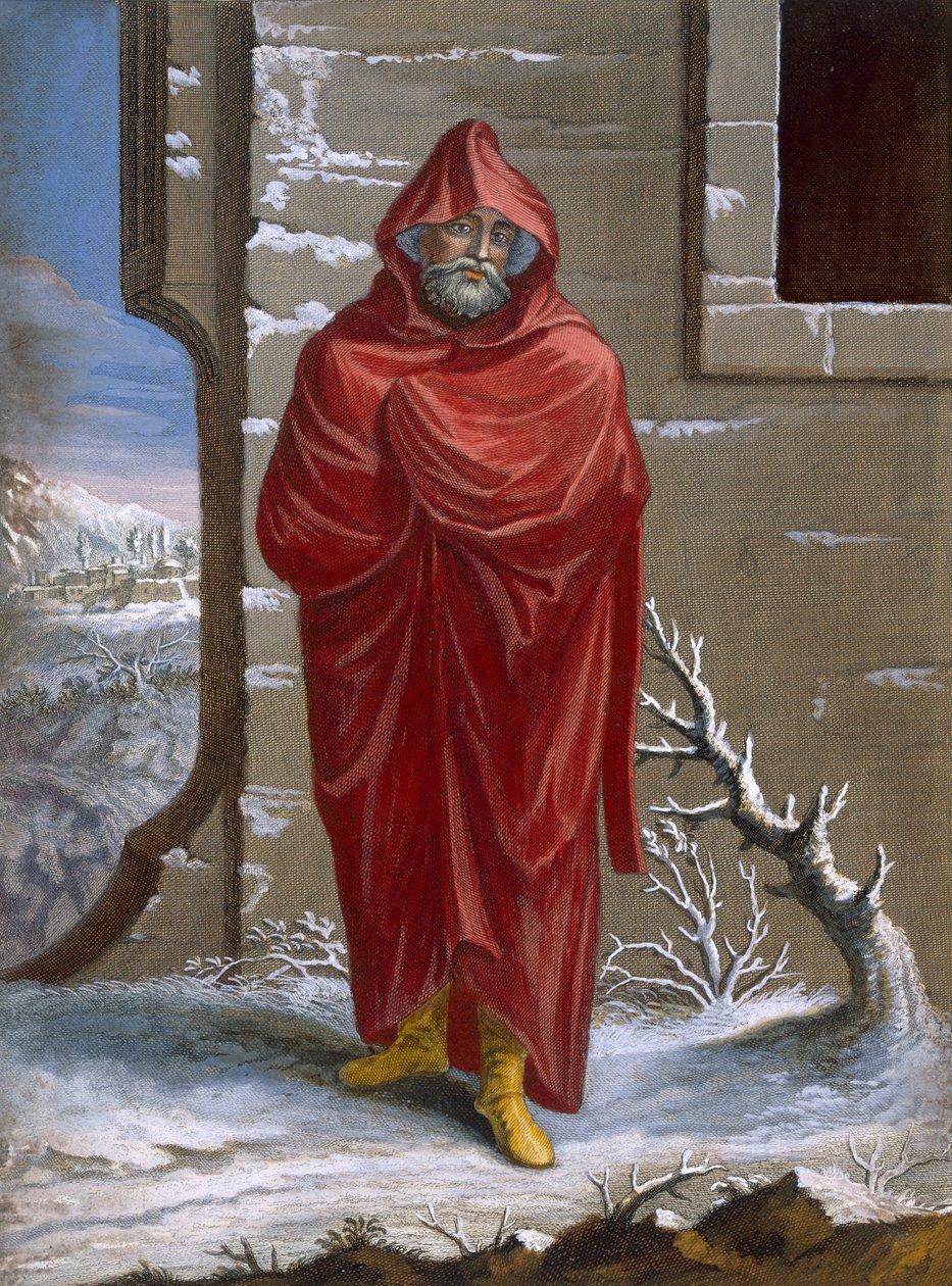 A Turk in winter clothing, plate 41 from 
