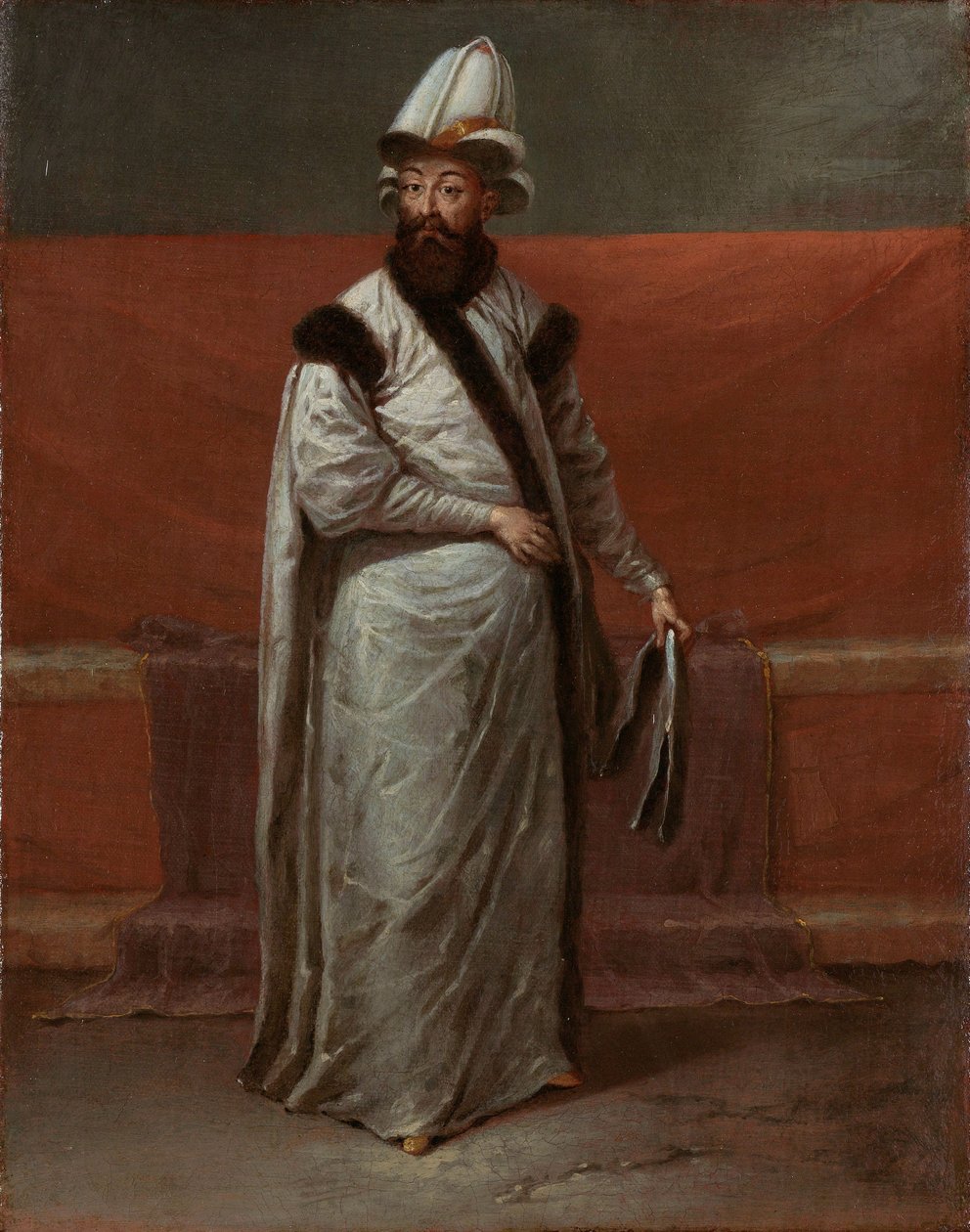 Grand Vizier Nevşehirli Damat İbrahim Pasa, c.1727-30 by Jean Baptiste Vanmour